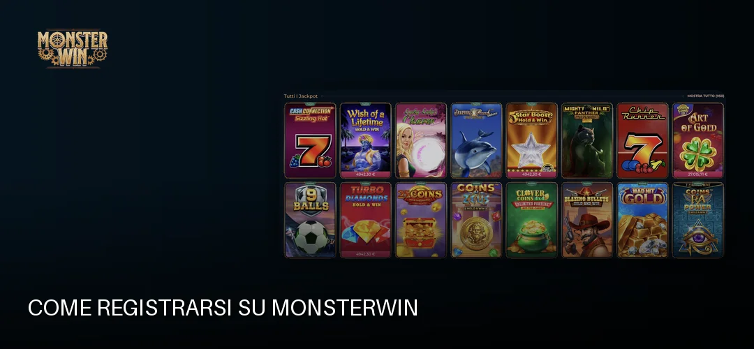 MonsterWin promotional banner