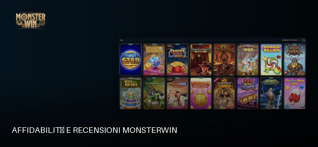 MonsterWin promotional banner